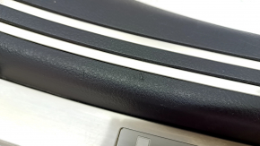 Door sill trim rear right Lexus LS460 LS600h 07-12 black, with chrome trim, scratches