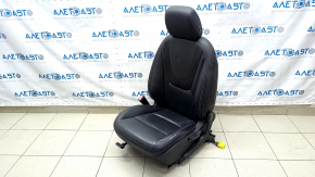 Driver's seat Chevrolet Volt 11-15 with airbag, mechanical, heated, leather, black, cracks in leather