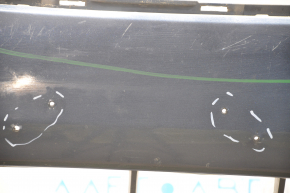 Bare front bumper Nissan Pathfinder 13-16 prerest, blue RBG, scratches, non-factory holes