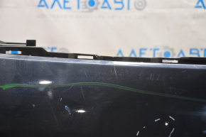 Bare front bumper Nissan Pathfinder 13-16 prerest, blue RBG, scratches, non-factory holes