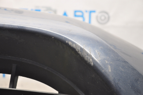 Bare front bumper Nissan Pathfinder 13-16 prerest, blue RBG, scratches, non-factory holes