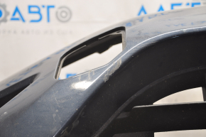 Bare front bumper Nissan Pathfinder 13-16 prerest, blue RBG, scratches, non-factory holes