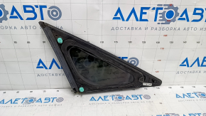 Window blind glass rear right Honda Civic X FC 16-21 4d scratches on chrome
