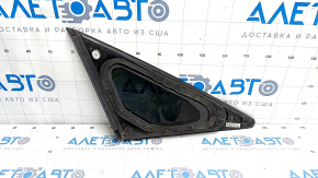 Window blind glass rear right Honda Civic X FC 16-21 4d scratches on chrome, scratches on glass
