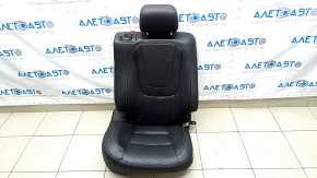 Rear row of seats 2 row right Chevrolet Volt 11-15 leather, black