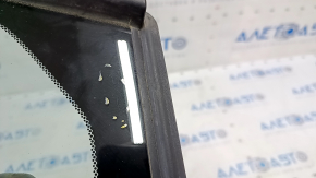 Window blind glass rear left Honda Civic X FC 16-21 4d scratches on chrome, scratches on glass