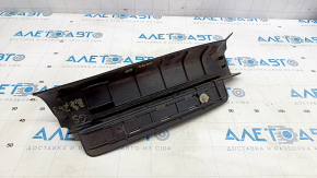 Door sill trim rear right Lexus IS250 IS350 06-13 black, with chrome insert, worn, broken fasteners