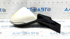 Side mirror right Chevrolet Volt 11-15 7 pins, turn signal, white, paint peeling