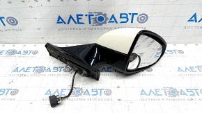 Side mirror right Chevrolet Volt 11-15 7 pins, turn signal, white, paint peeling