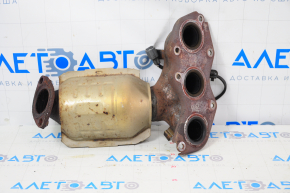 Exhaust manifold with catalytic converter right Lexus ES350 07-09 with lambda, nut torn off