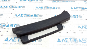 Door sill trim rear left Lexus IS250 IS350 06-13 black, with chrome insert, bumps, worn, broken fasteners