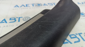 Door sill trim rear left Lexus IS250 IS350 06-13 black, with chrome insert, bumps, worn, broken fasteners