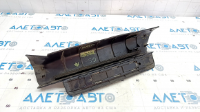 Door sill trim rear left Lexus IS250 IS350 06-13 black, with chrome insert, bumps, worn, broken fasteners