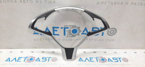 Tesla Model X Steering Wheel Cover 16-21 Chrome, Scratched Plastic