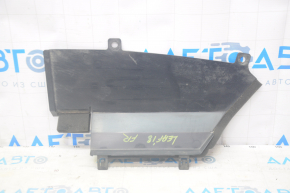 Upper right radiator deflector Nissan Leaf 18-