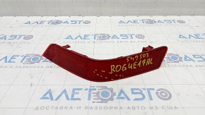 Reflector rear bumper left Nissan Rogue 17- scratch
