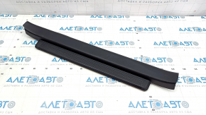 Door sill trim front right Lexus IS250 IS350 06-13 black, worn