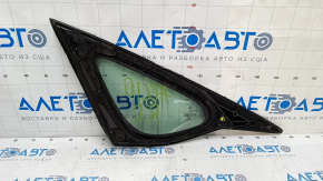 Window blind glass rear right Honda Accord 18-22 rubber tear, scratches on glass