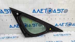 Window blind glass rear right Honda Accord 18-22 chrome scratches on chrome, scratches on glass