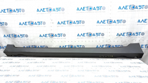 Left threshold Chevrolet Volt 11-15 with seal, structure, dented, scratches