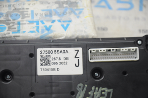Climate control control of Nissan Leaf 18-22 without navigation