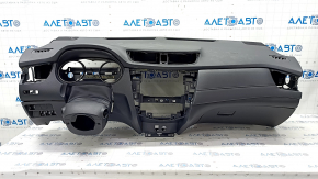 Torpedo front panel with AIRBAG Nissan Rogue 14-20 black, for cleaning