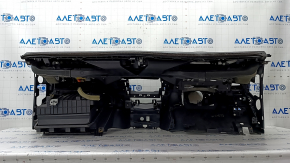 Torpedo front panel with AIRBAG Nissan Rogue 14-20 black, for cleaning
