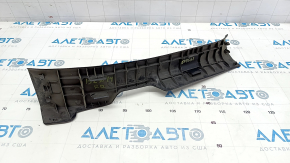 Door sill trim inner rear right Lexus IS 14-20 black, worn