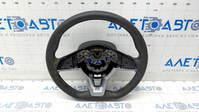 Naked steering wheel Nissan Rogue 17 - black rubber, for cleaning
