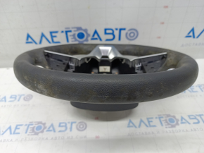 Naked steering wheel Nissan Rogue 17 - black rubber, for cleaning