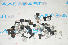 Hardware for front bumper Ford Escape MK3 17-19 pre-rest, set