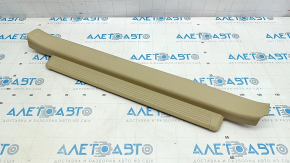Door sill trim front left Lexus IS250 IS350 06-13 beige, broken guide