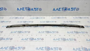 Lower rear bumper molding Nissan Rogue 17 - chrome, broken fasteners