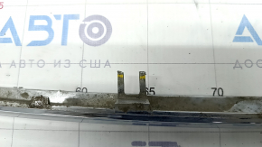 Lower rear bumper molding Nissan Rogue 17 - chrome, broken fasteners
