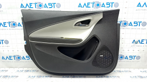 Door trim card front left Chevrolet Volt 11-15 black with gray insert, BOSE, scratches