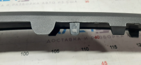 Rear bumper trim Ford Fusion mk5 13-18 1 pipe, structure, with plug and reflector, minor scratches