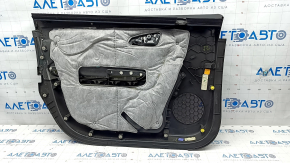 Door trim card front right Chevrolet Volt 11-15 black with gray insert, BOSE, broken fastener
