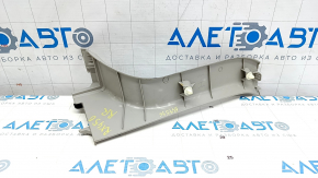 Trunk opening trim right Lexus RX350 RX450h 10-15 gray, worn