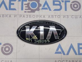 Kia Optima 11-15 radiator grille emblem black part peeled off