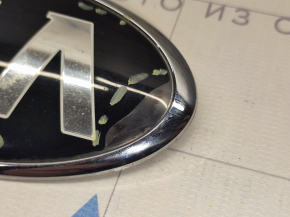 Kia Optima 11-15 radiator grille emblem black part peeled off