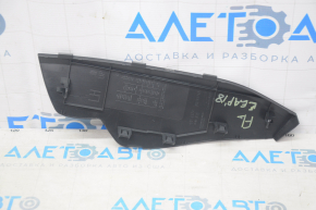 Front panel trim side left Nissan Leaf 18- black