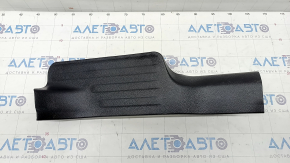 Door sill trim inner rear right Nissan Rogue 14-20 black, scratches
