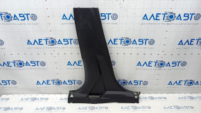 Center pillar trim lower left Nissan Rogue 14-20 black, scratches