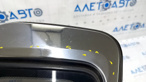 Window blind glass rear right Nissan Altima 13-18 scratches on chrome
