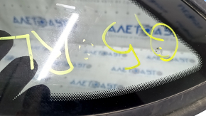 Window blind glass rear left Audi Q5 8R 09-17 scratches on glass