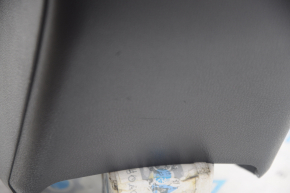 Console central armrest Nissan Leaf 18-21 leather black scratches