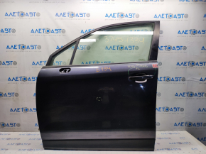 Door assembly front left Subaru Forester 14-18 SJ graphite 61K, corner knocked off, small bump
