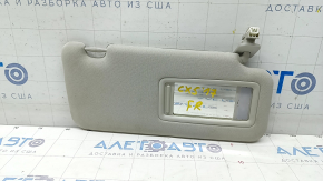 Right visor Mazda CX-5 17 - gray, with backlight, without hook, for dry cleaning