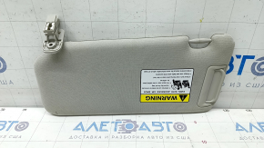 Right visor Mazda CX-5 17 - gray, with backlight, without hook, for dry cleaning