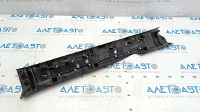 Door sill trim inner front left Lexus RX350 RX450h 16-22 black with chrome trim, broken fastening